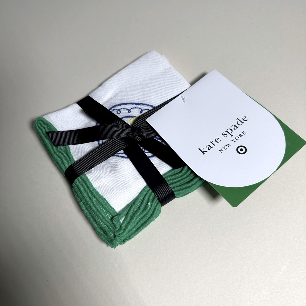 Kate Spade New York x Target Icon Embroidered Cocktail Napkins